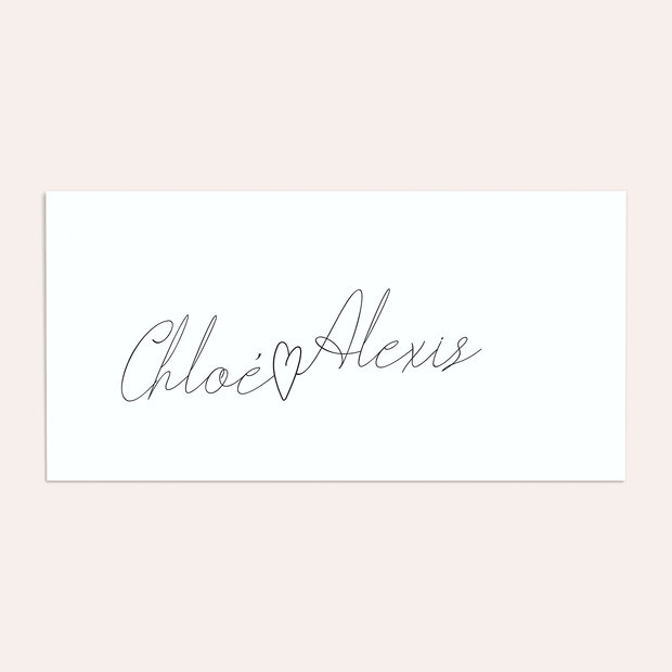 Enveloppe mariage - Triomphe du cœur