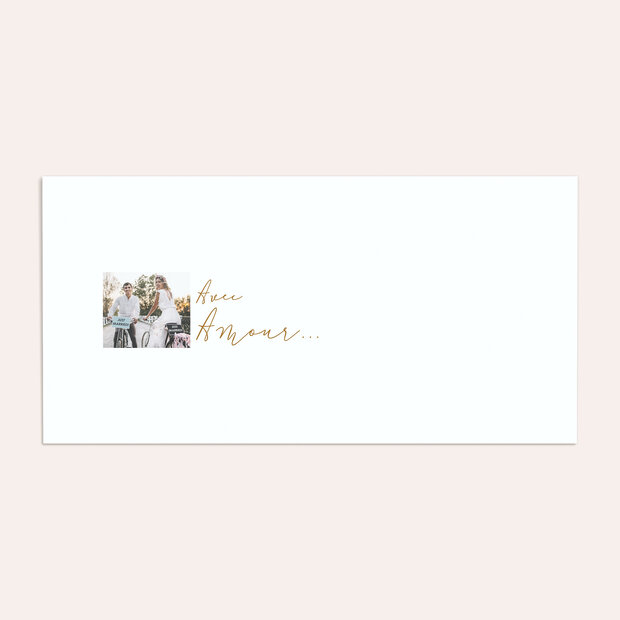 Enveloppe mariage - Moments inoubliables