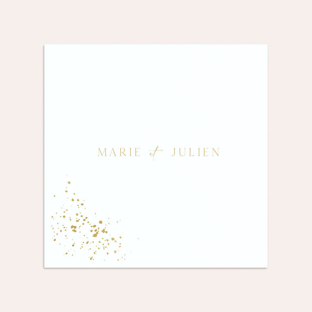 Enveloppe mariage - Pluie d'étoiles
