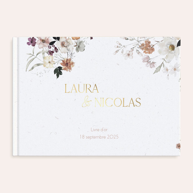 Livre d'or mariage - Liaison d'amour