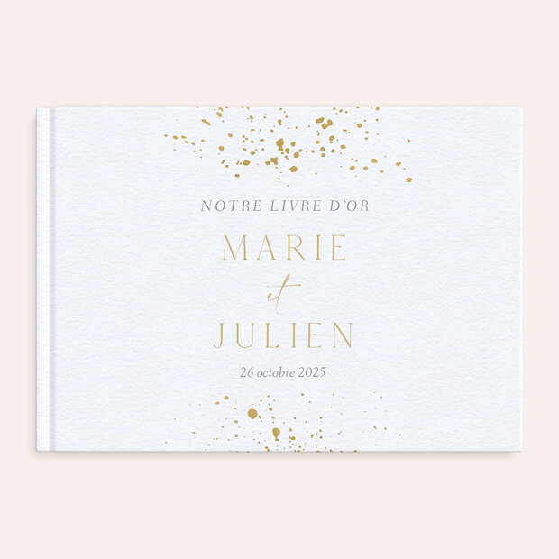 Livre d'or mariage - Pluie d'étoiles