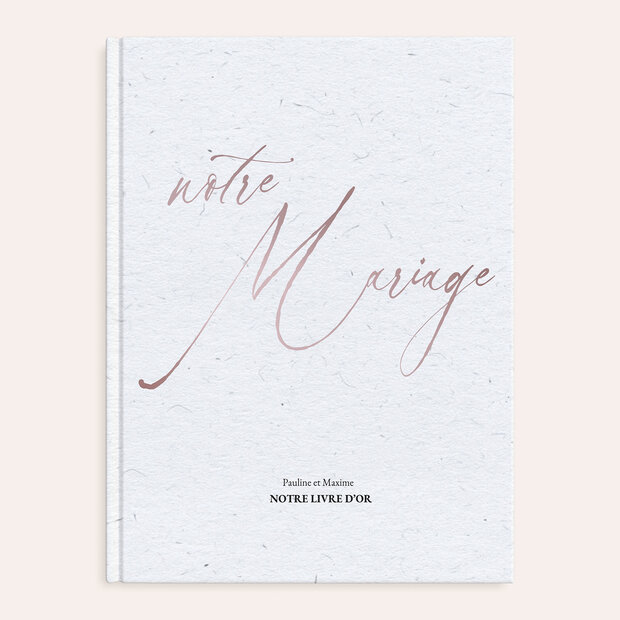 Livre d'Or mariage - Message d'amour