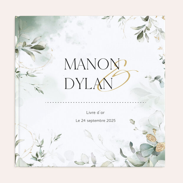 Livre d'Or mariage - Élégance gracieuse