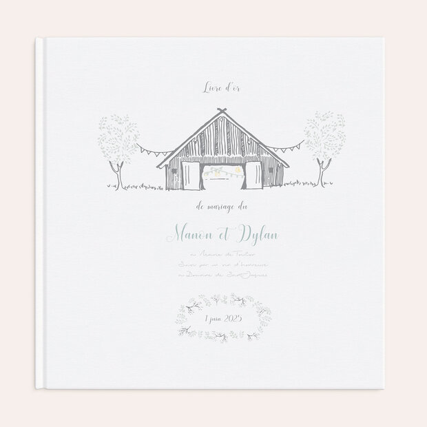 Livre d'Or mariage - À la campagne
