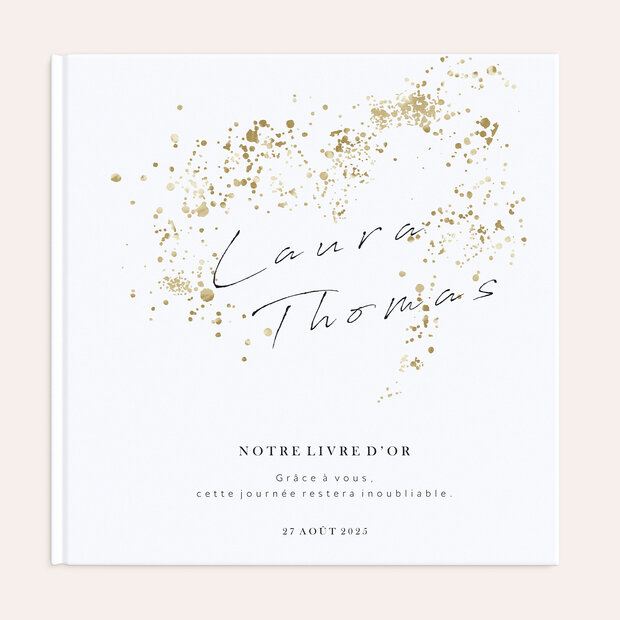Livre d'Or mariage - Étincelle de joie