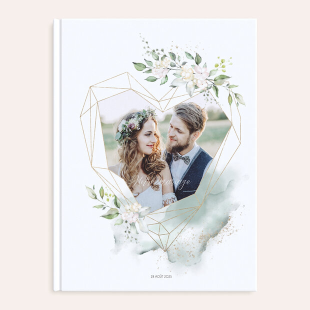 Album photo mariage - Élégance chaleureuse