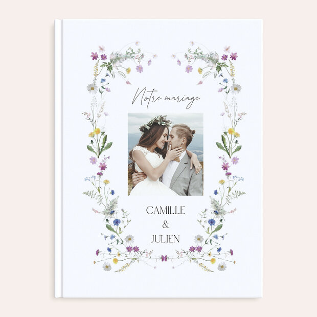 Album photo mariage - Diversité florale