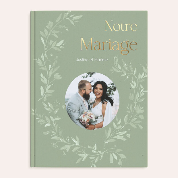 Album photo mariage - Écrin de verdure
