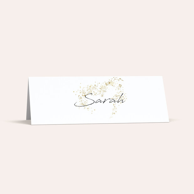 Marque-place mariage - Étincelle de joie