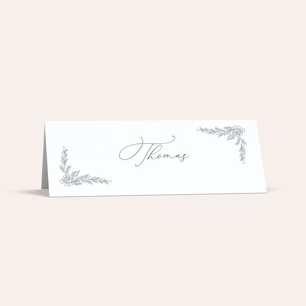 Marque-place mariage - À ciel ouvert