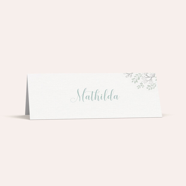 Marque-place mariage - À la campagne