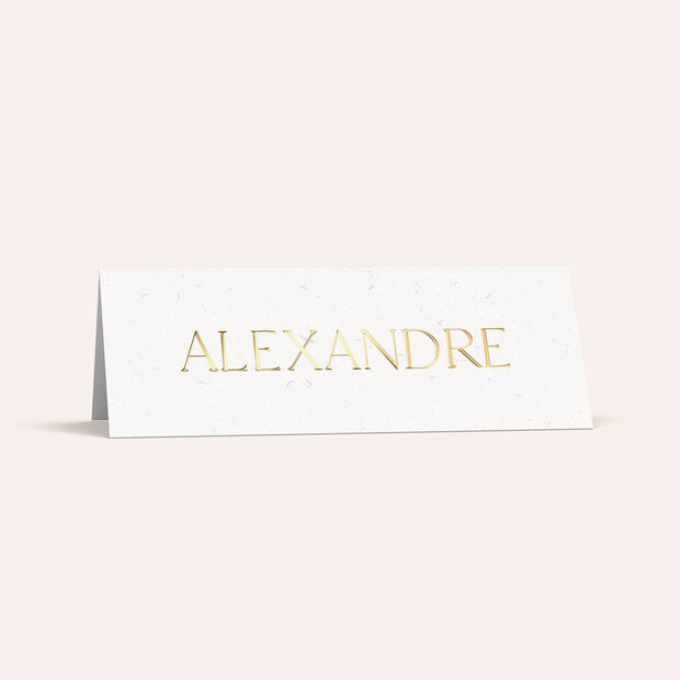 Marque-place mariage - Liaison d'amour