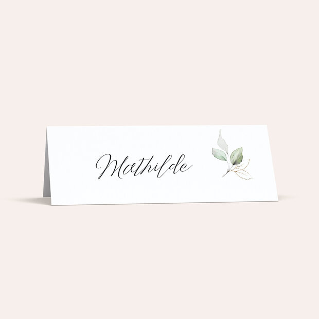 Marque-place mariage - Rêve d'amour