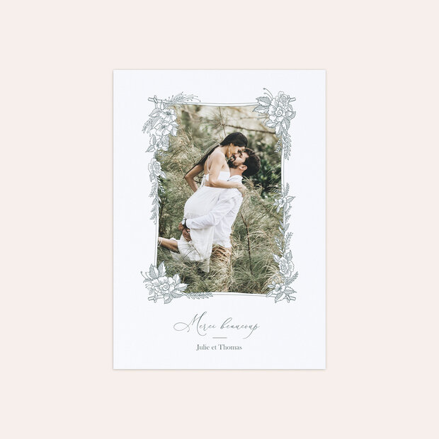 Remerciement mariage - À ciel ouvert