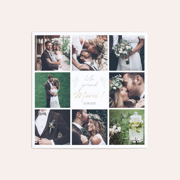 Remerciement mariage - Histoires de mariage