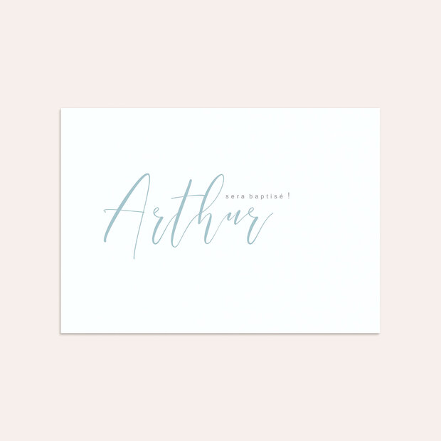 Enveloppe baptême - Croix délicate