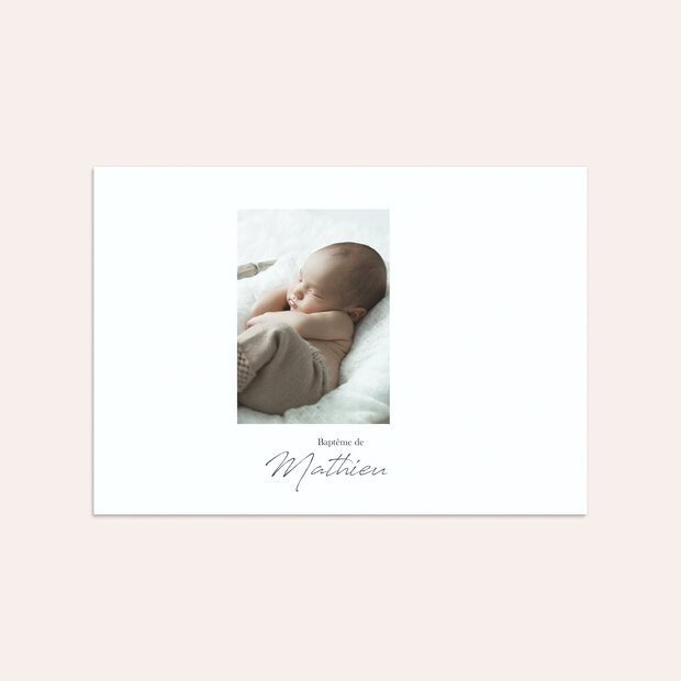 Enveloppe baptême - Petit Miracle