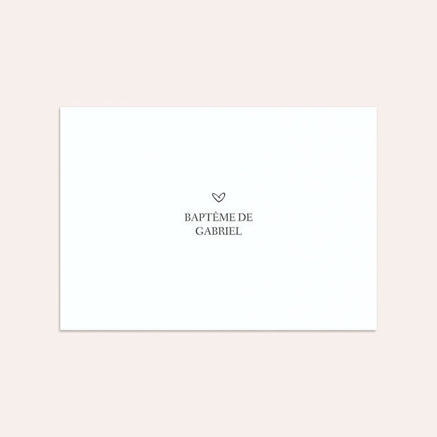 Enveloppe baptême - Petit Trésor