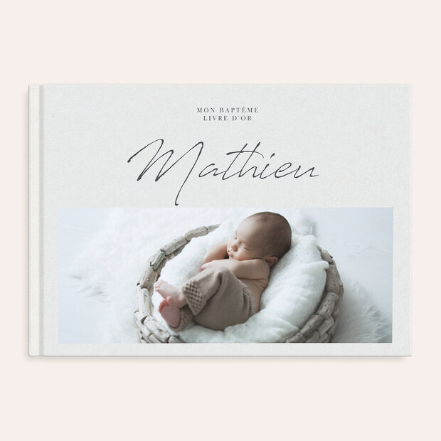 Livre d'Or baptême - Petit Miracle