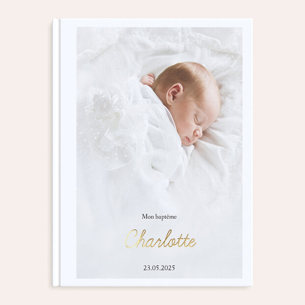 Album photo baptême - Simple et Doux