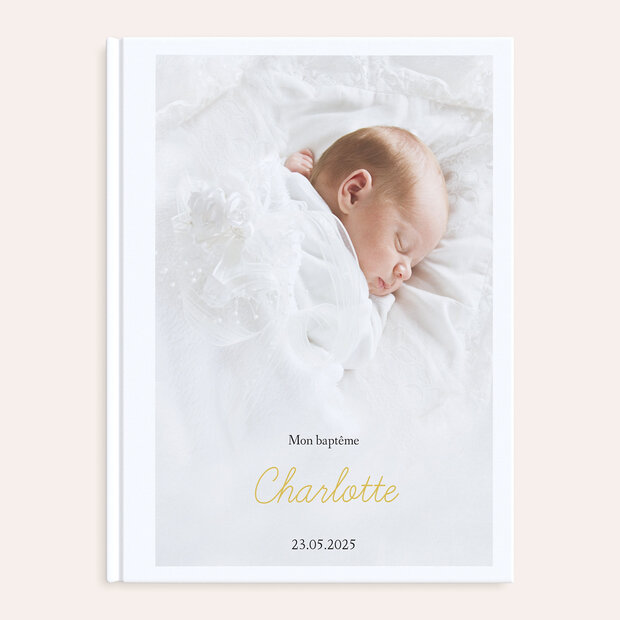 Album photo baptême - Simple et Doux