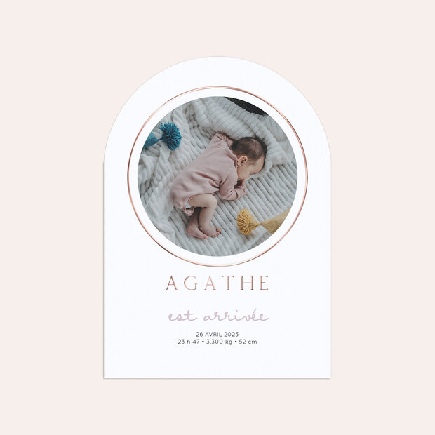 Faire-part naissance - Petite lueur
