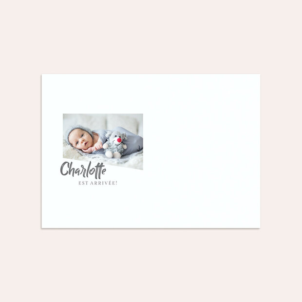 Enveloppe naissance - Citoyen de la Terre