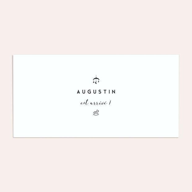 Enveloppe naissance - Bienvenue, mon Soleil