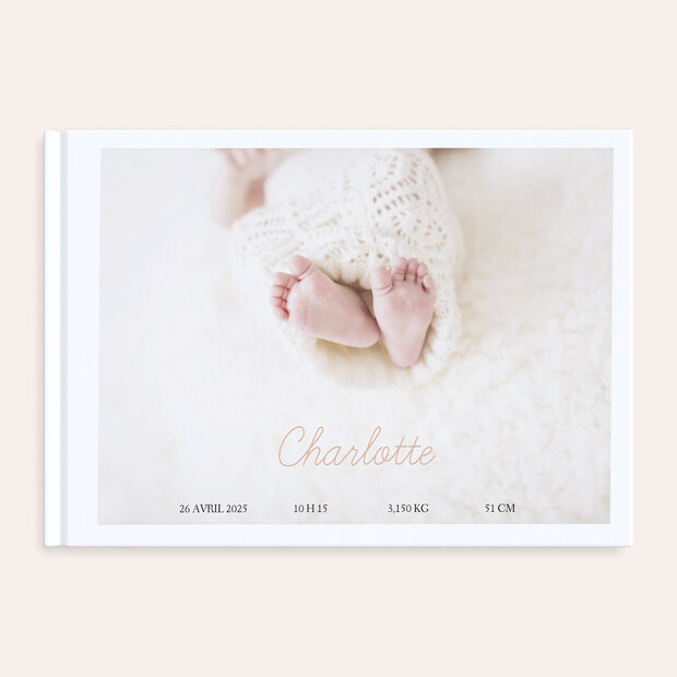 Album photo naissance - Simple et Doux