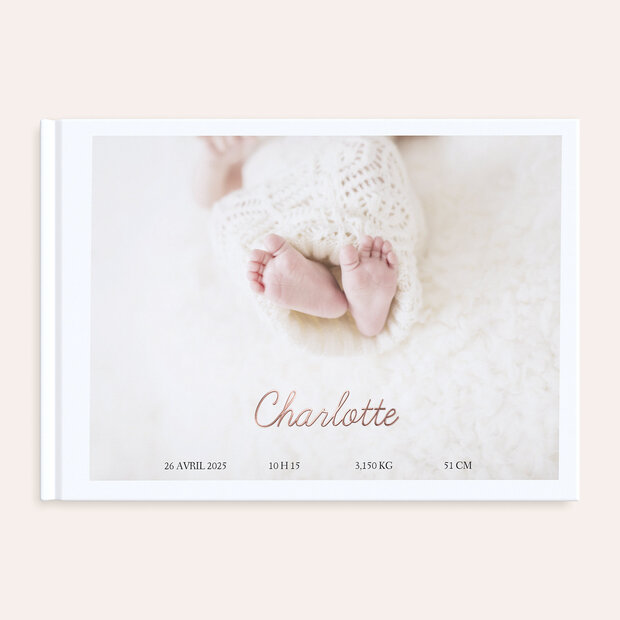 Album photo naissance - Simple et Doux