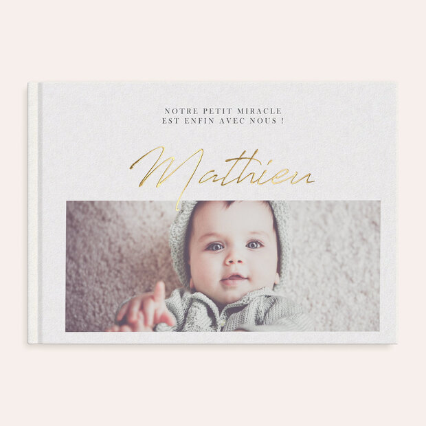 Album photo naissance - Petit Miracle
