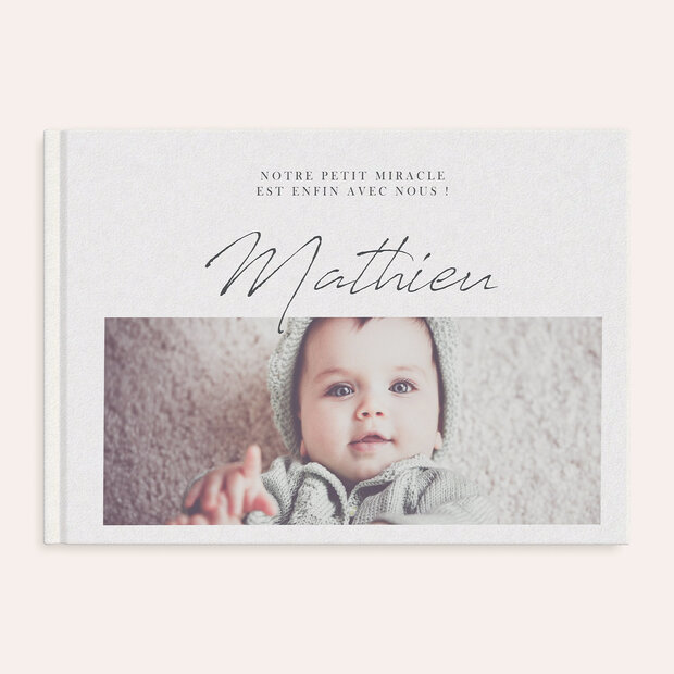 Album photo naissance - Petit Miracle