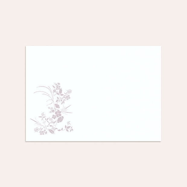 Enveloppe anniversaire - Un horizon en fleurs