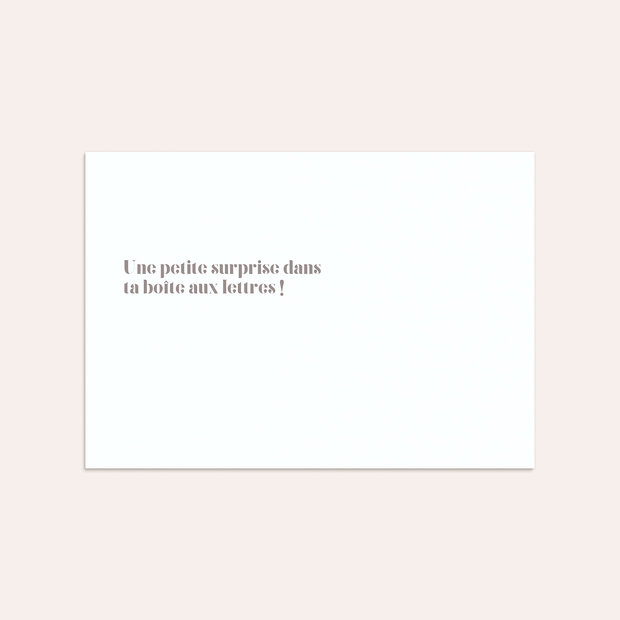 Enveloppe anniversaire - le spotlight