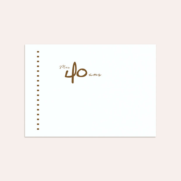 Enveloppe anniversaire - Rétrospective