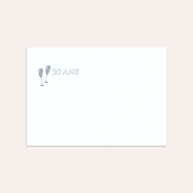 Enveloppe anniversaire - Affaire de date
