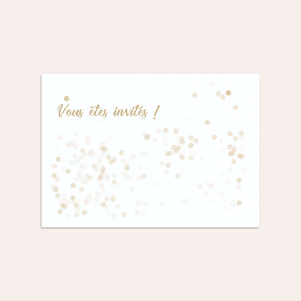 Enveloppe anniversaire - Poussière magique