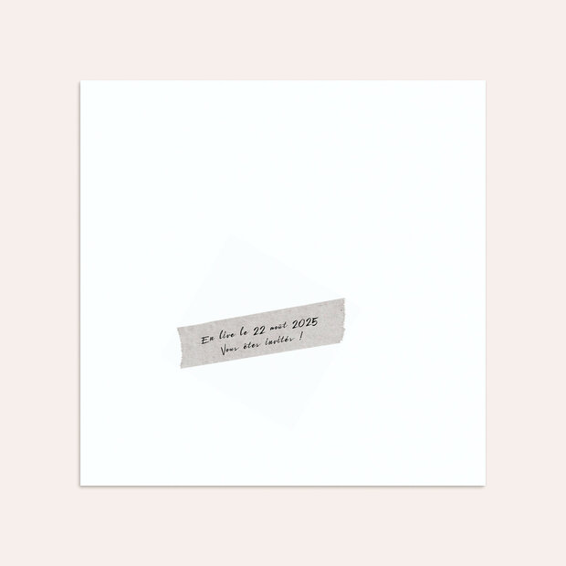 Enveloppe anniversaire - Disques