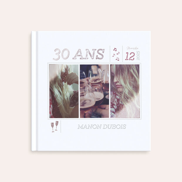 Album photo anniversaire - Affaire de date