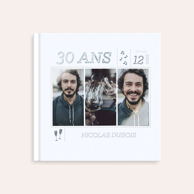 Album photo anniversaire - Affaire de date