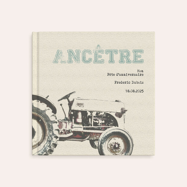 Album photo anniversaire - Un brin de vintage 60