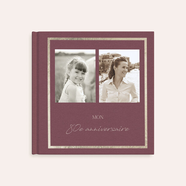 Album photo anniversaire - Des instants de bonheur 80