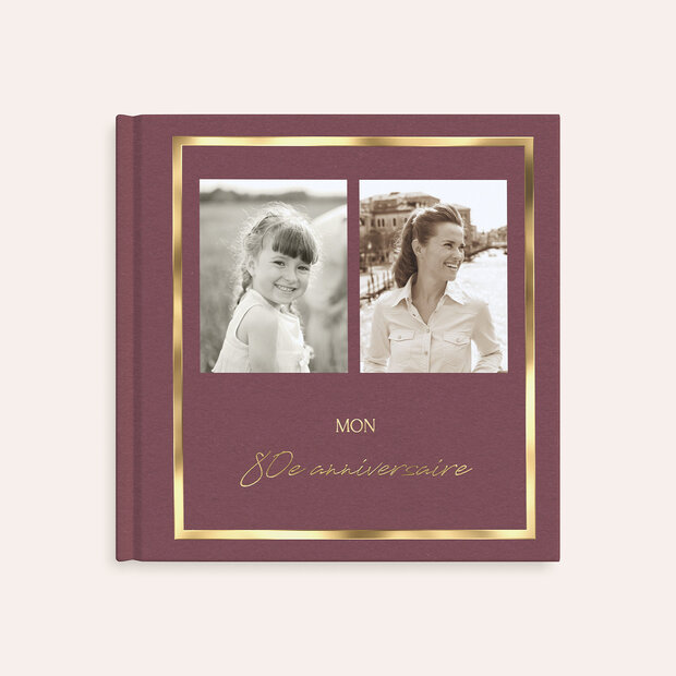 Album photo anniversaire - Des instants de bonheur 80