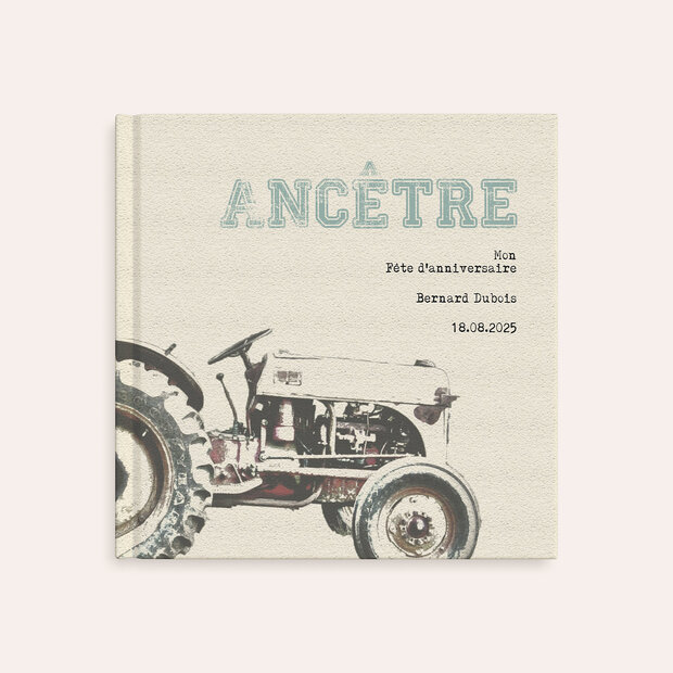Album photo anniversaire - Un brin de vintage 70