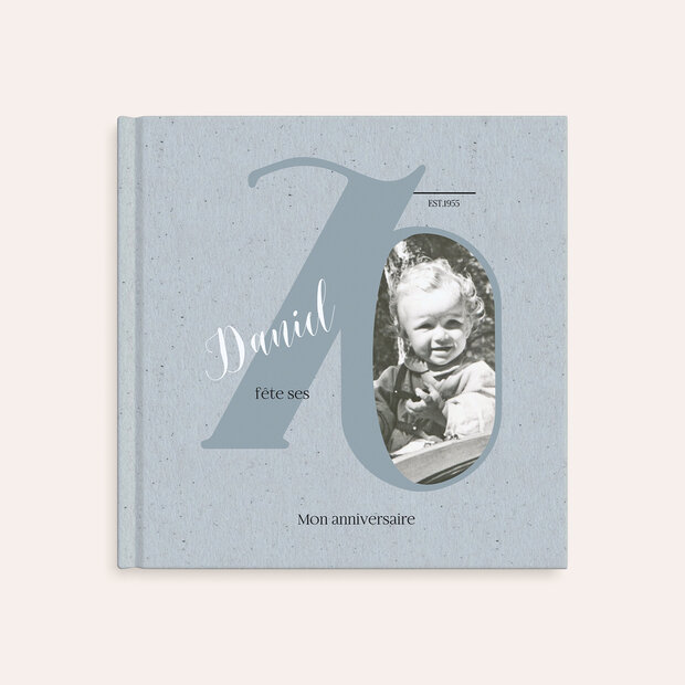 Album photo anniversaire - Mon moment 70