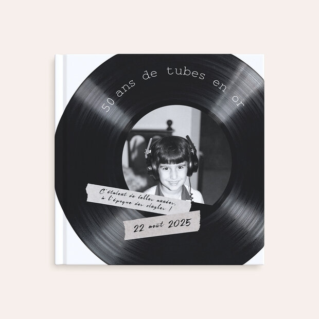 Album photo anniversaire - Disques