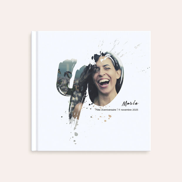 Album photo anniversaire - Dynamisme 40