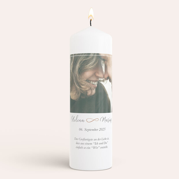 Hochzeitskerzen - Plötzlich Liebe