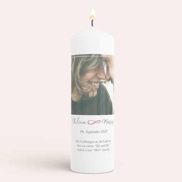 Hochzeitskerzen - Plötzlich Liebe