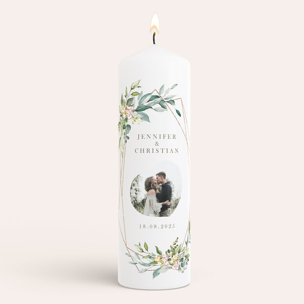 Hochzeitskerzen - Tender Florals